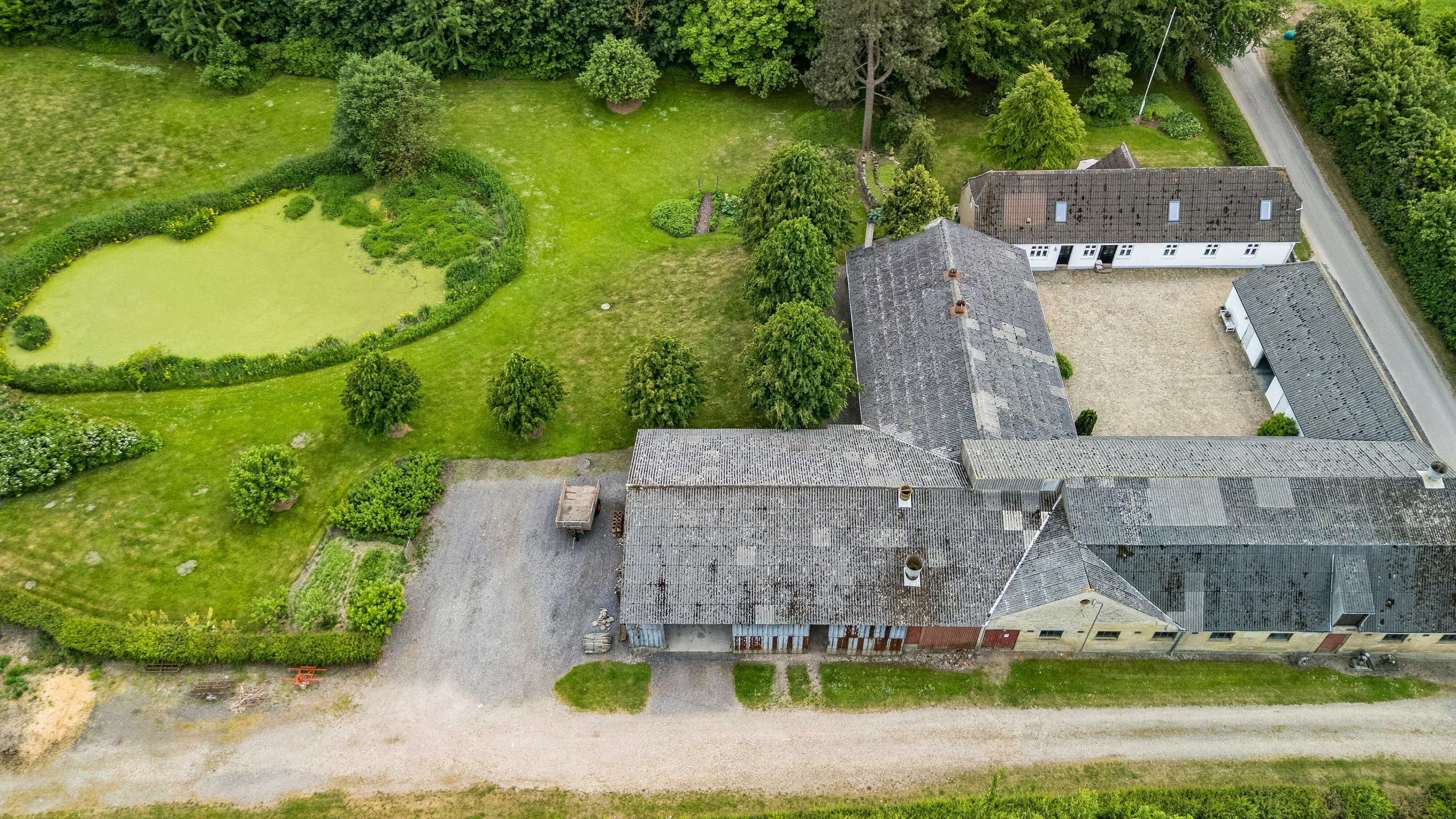 Fremhævet  billede i fuldskærmstilstand. Billede af Kragemosevej (en del heraf) 5, Strærup Mark, 5683 Haarby