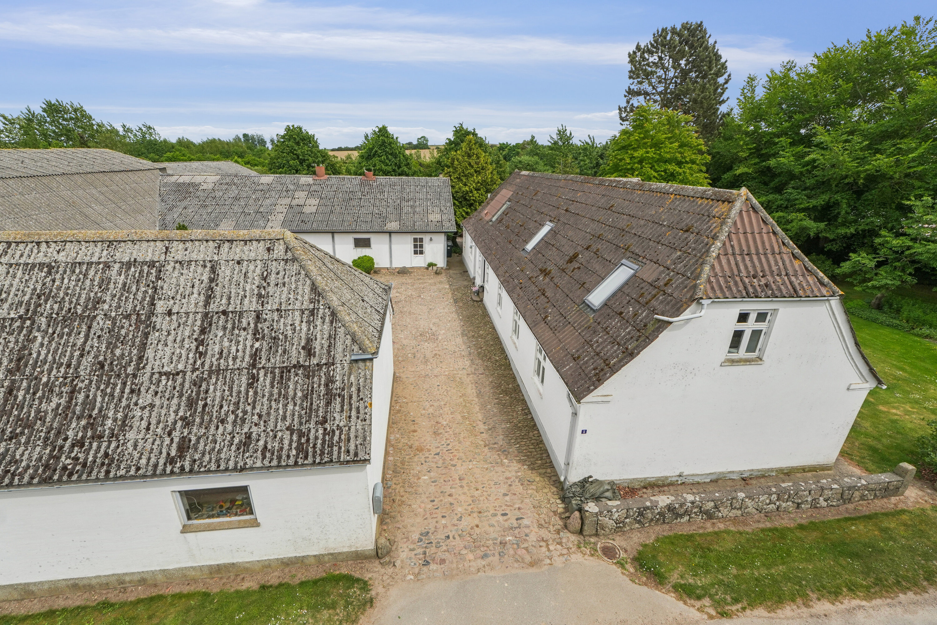 Fremhævet  billede i fuldskærmstilstand. Billede af Kragemosevej (en del heraf) 5, Strærup Mark, 5683 Haarby