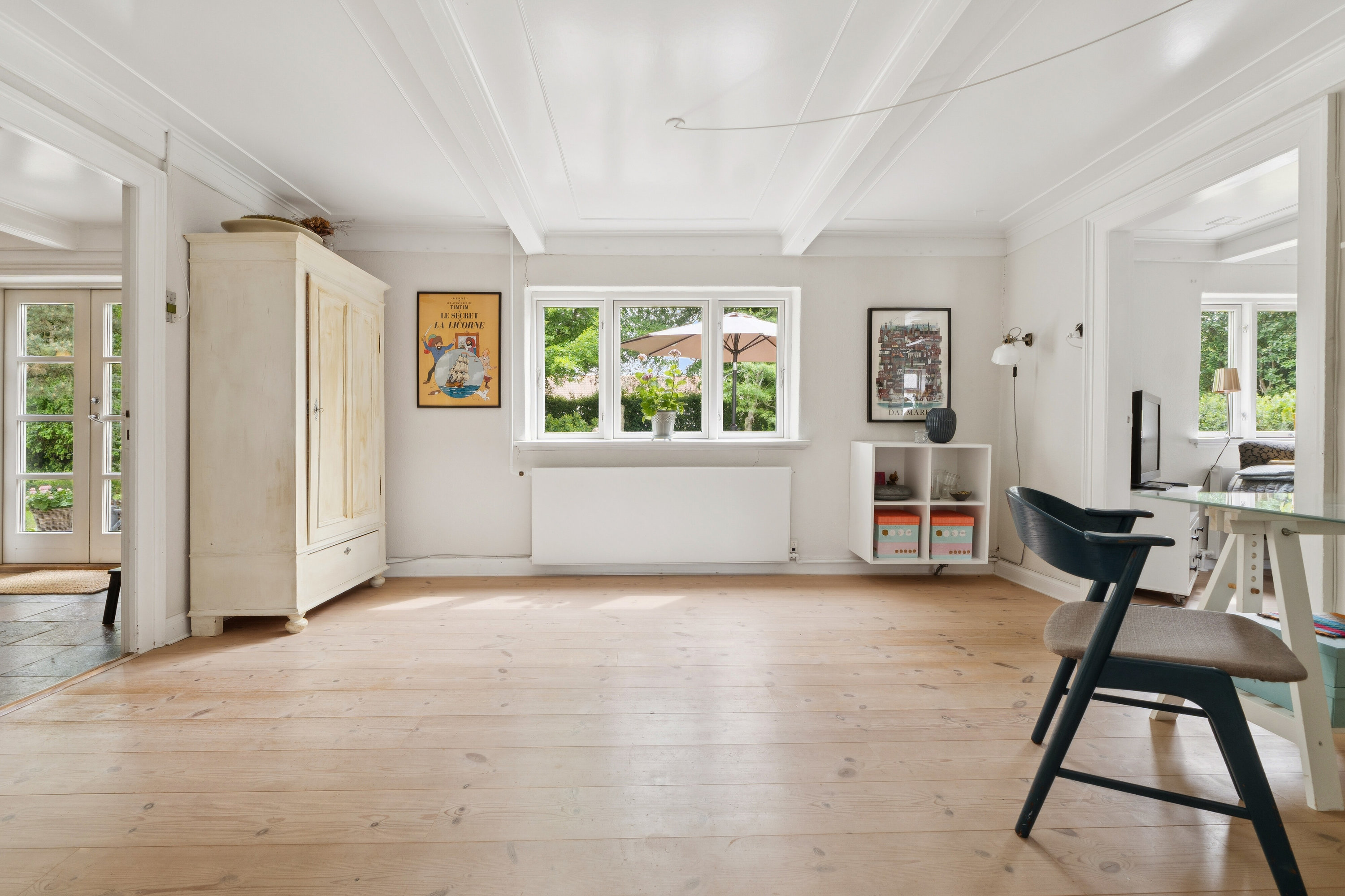 Fremhævet stue/kontor billede i fuldskærmstilstand. Billede af Kragemosevej (en del heraf) 5, Strærup Mark, 5683 Haarby