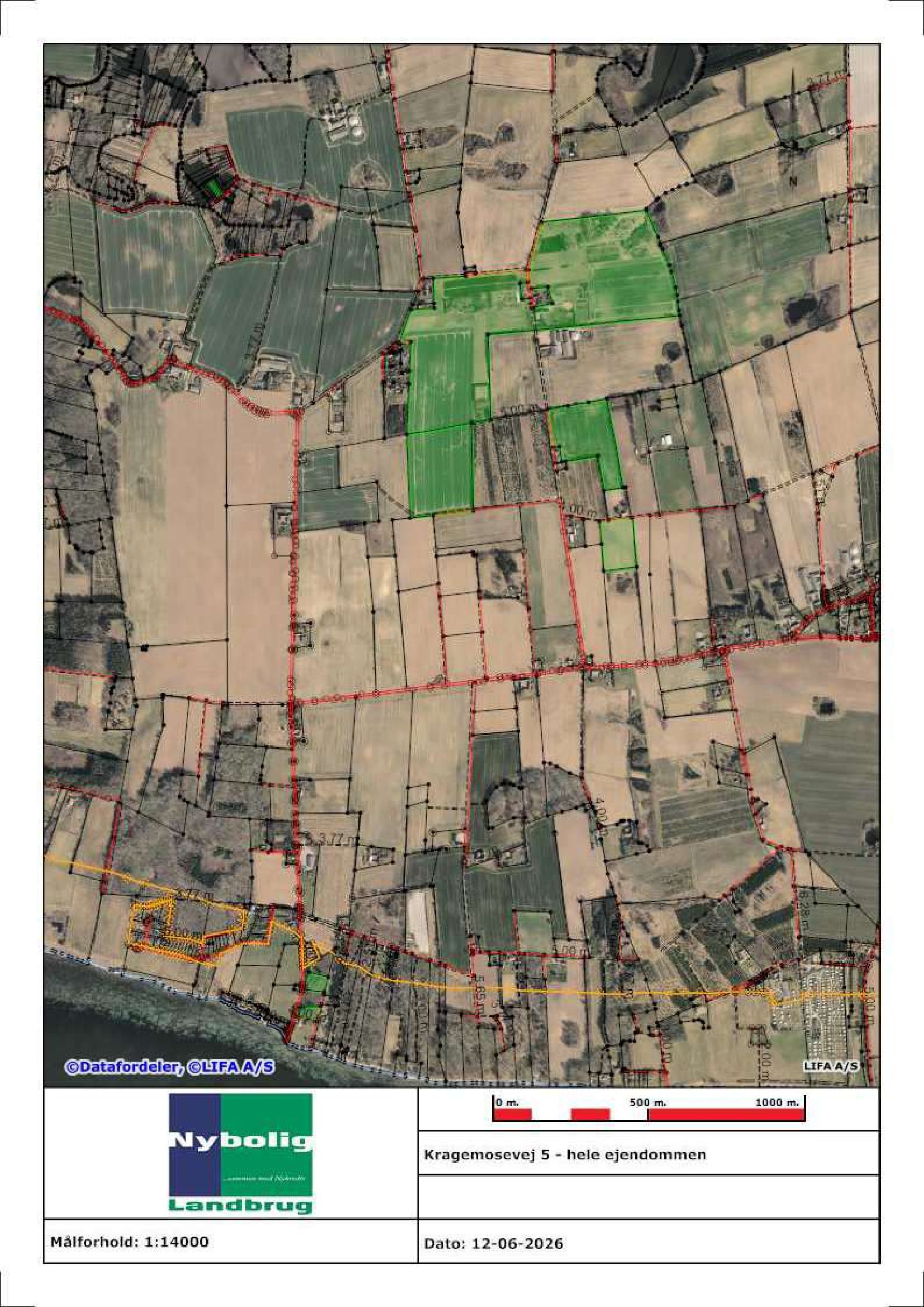 Fremhævet  billede i fuldskærmstilstand. Billede af Kragemosevej (en del heraf) 5, Strærup Mark, 5683 Haarby