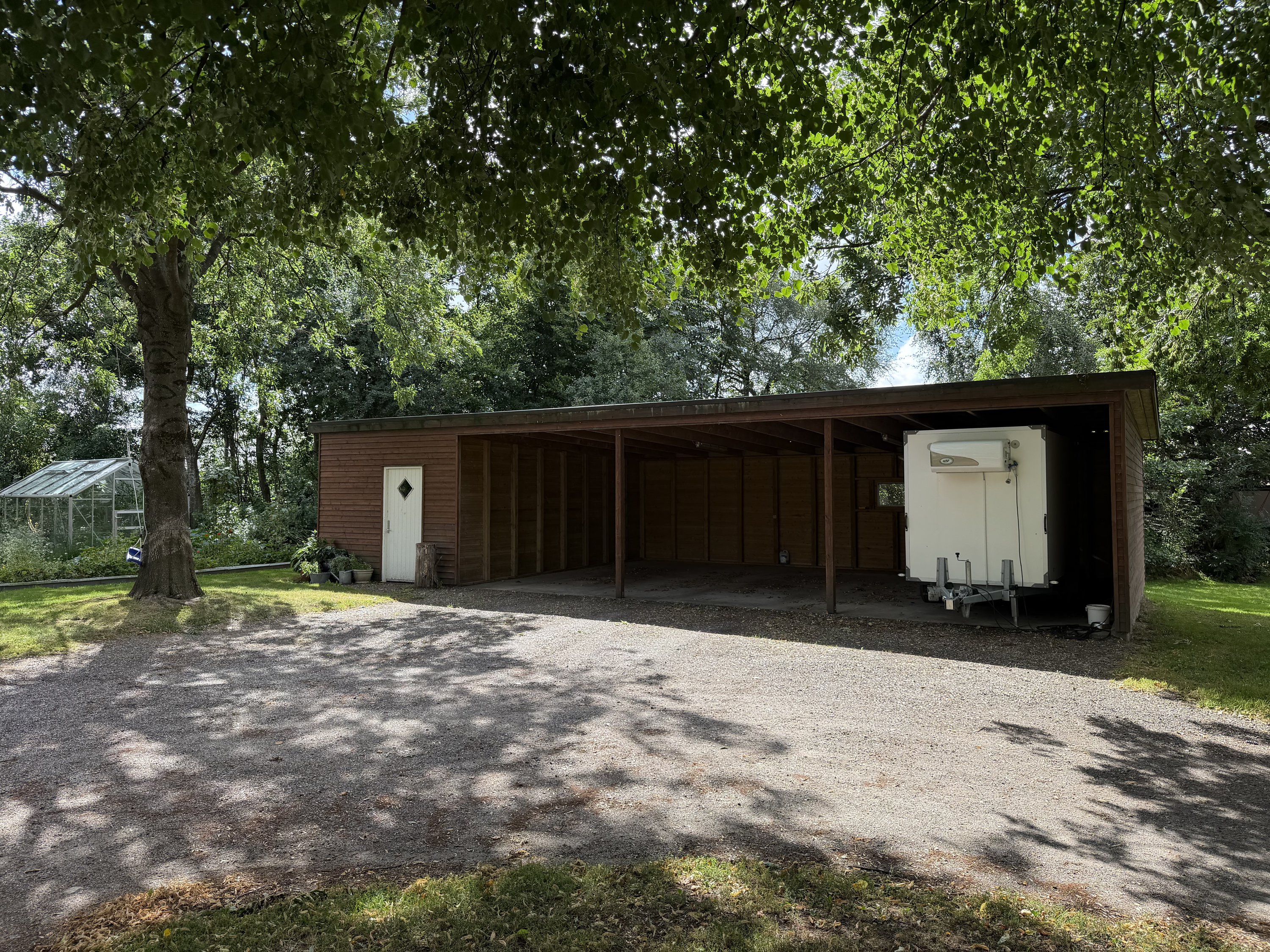 Fremhævet carport billede i fuldskærmstilstand. Billede af Jørgensbyvej 12, 6534 Agerskov