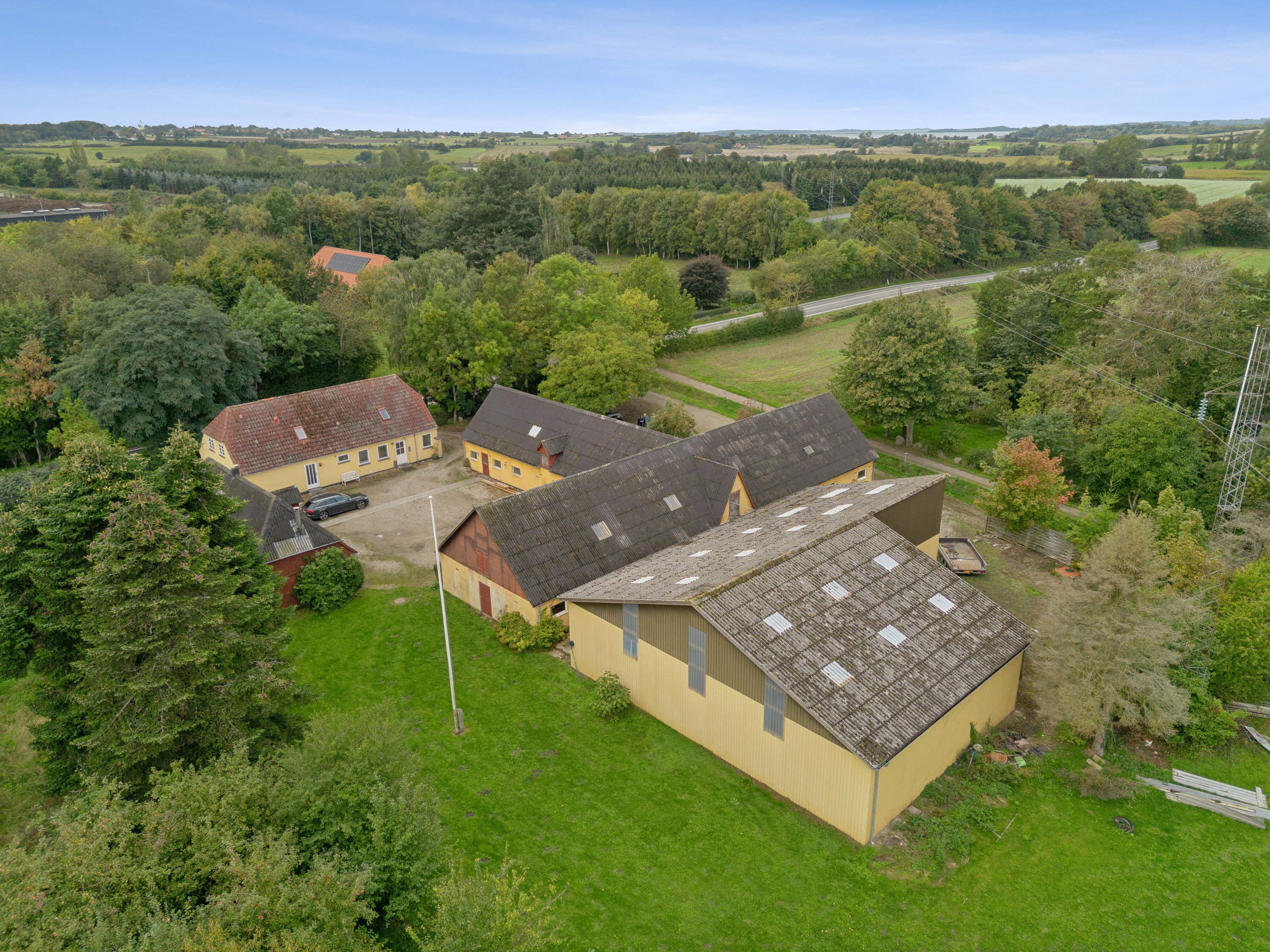 Miniaturebillede 1: set fra haven. Billede af Assensvej 168, 5600 Faaborg