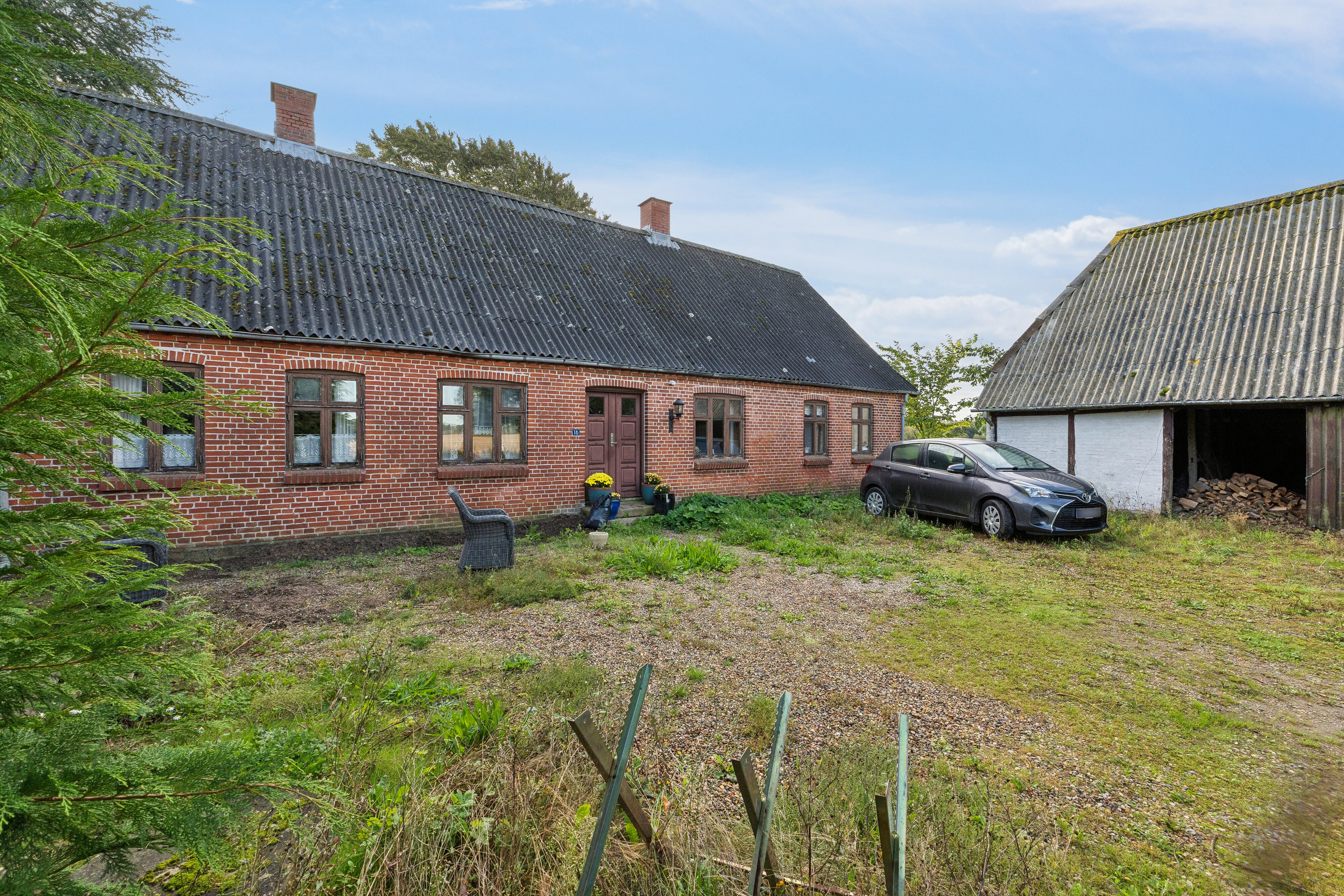 Fremhævet set fra vejen billede i fuldskærmstilstand. Billede af Ellestedvej 16, Måre, 5853 Ørbæk