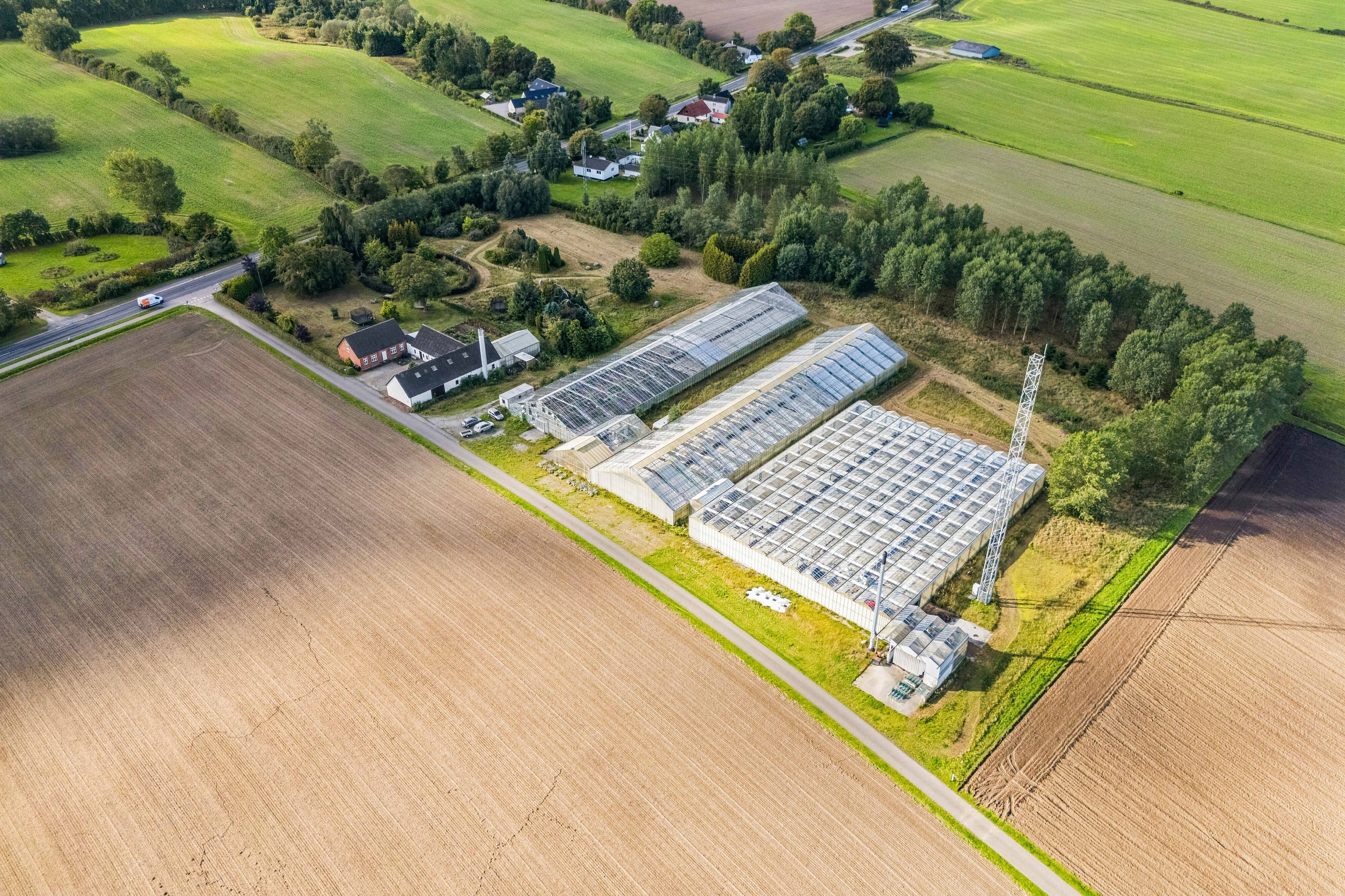 Fremhævet luftfoto billede i fuldskærmstilstand. Billede af Skiftemose 1, 5550 Langeskov