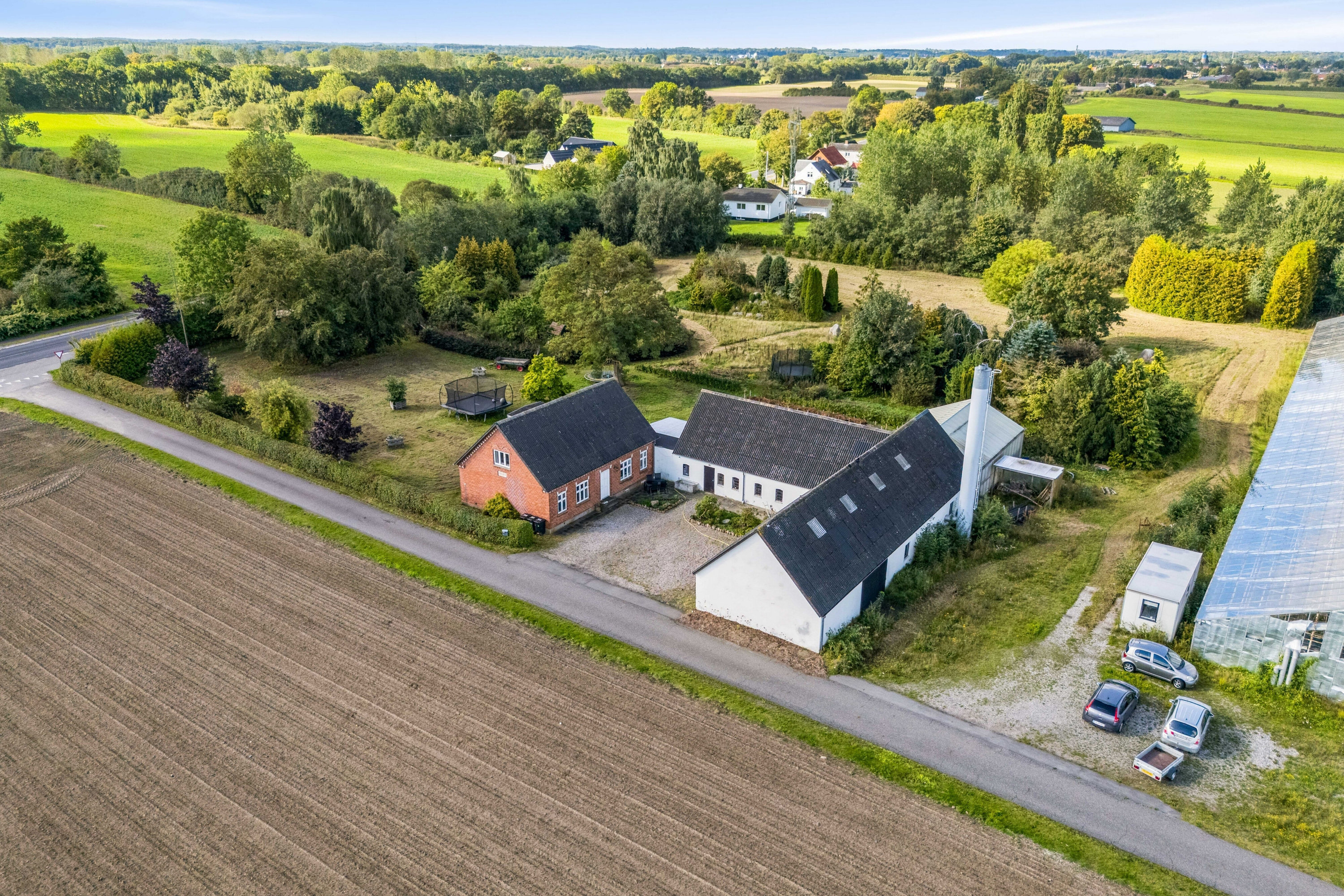 Fremhævet luftfoto billede i fuldskærmstilstand. Billede af Skiftemose 1, 5550 Langeskov