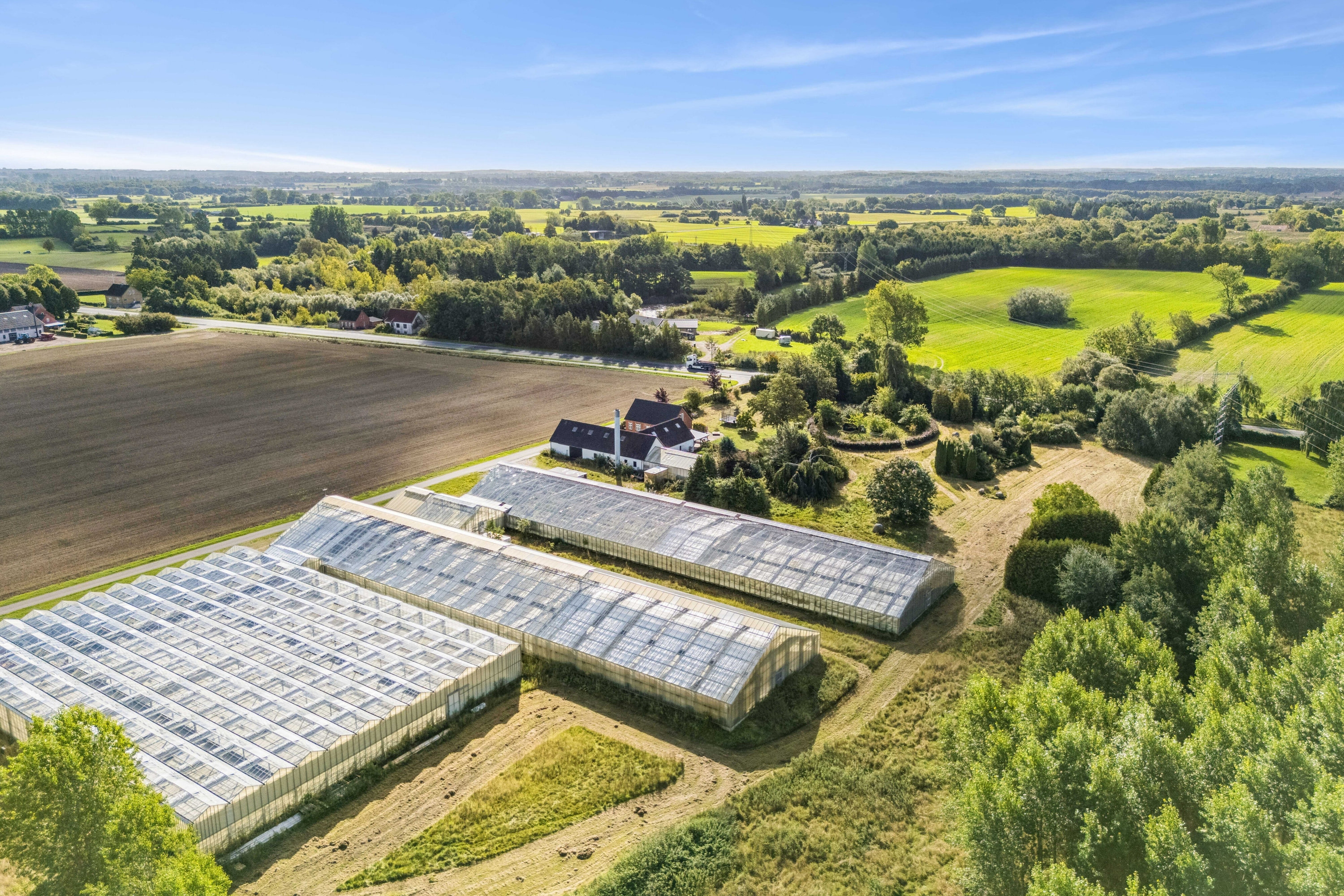 Fremhævet luftfoto billede i fuldskærmstilstand. Billede af Skiftemose 1, 5550 Langeskov