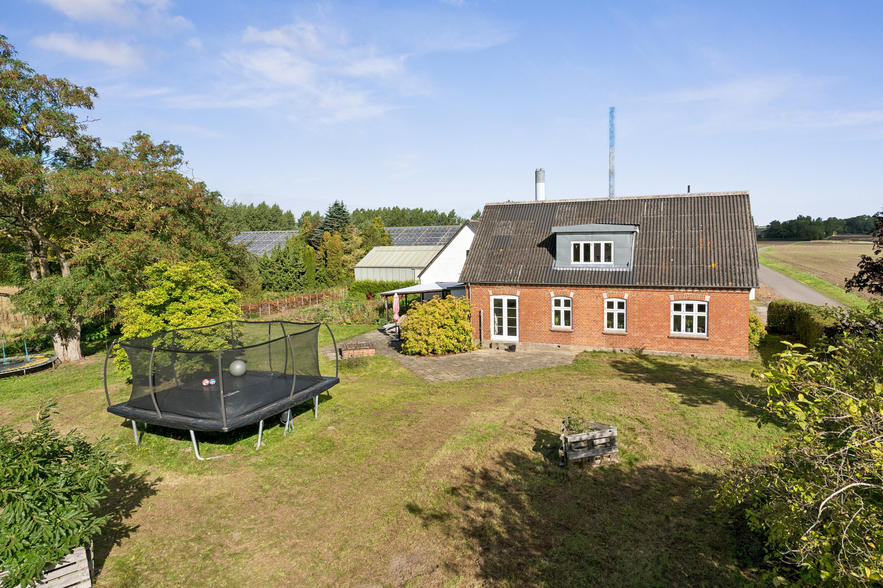 Fremhævet luftfoto billede i fuldskærmstilstand. Billede af Skiftemose 1, 5550 Langeskov