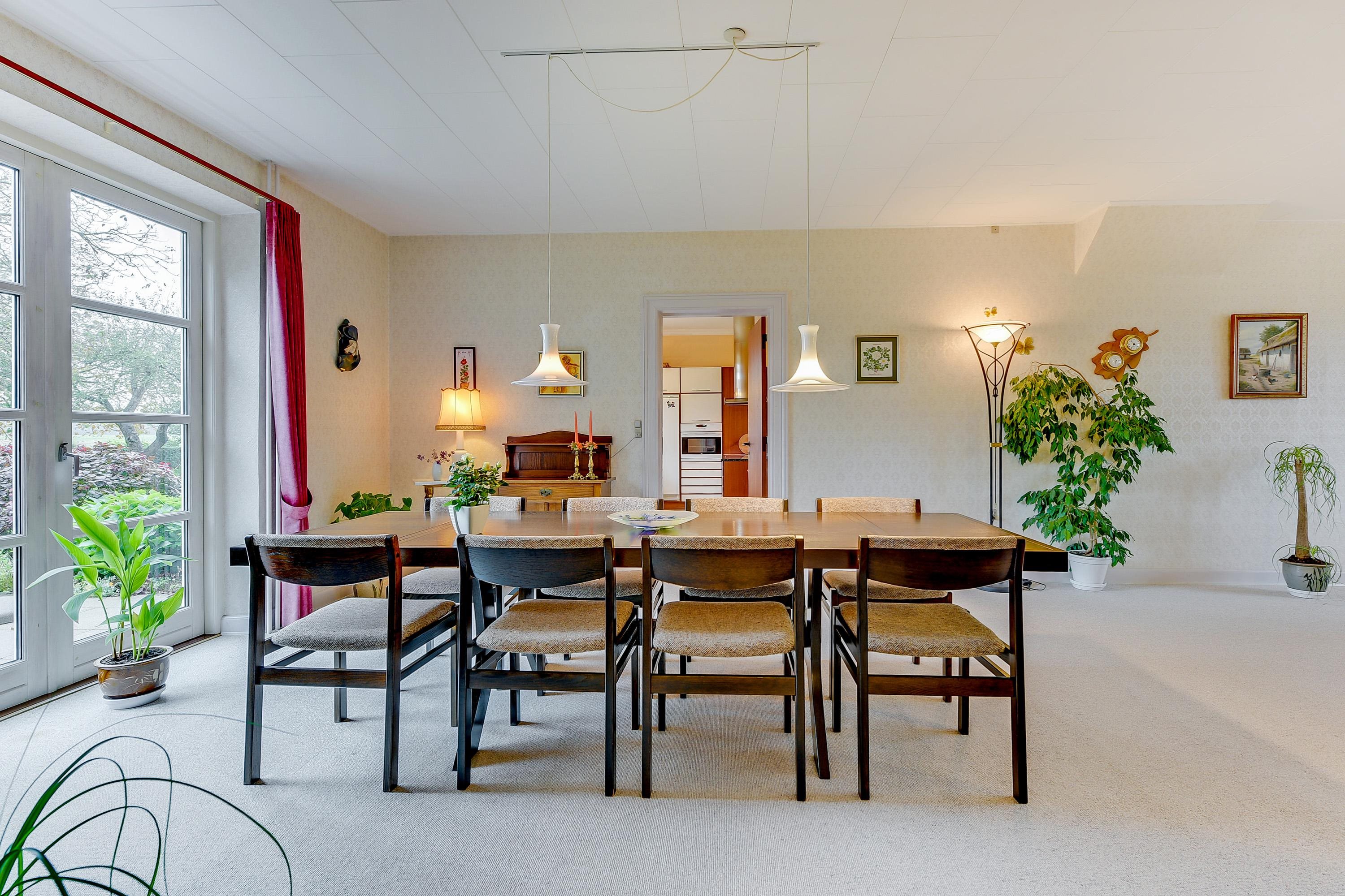 Fremhævet spisestue billede i fuldskærmstilstand. Billede af Ørbækvej 88, 5854 Gislev