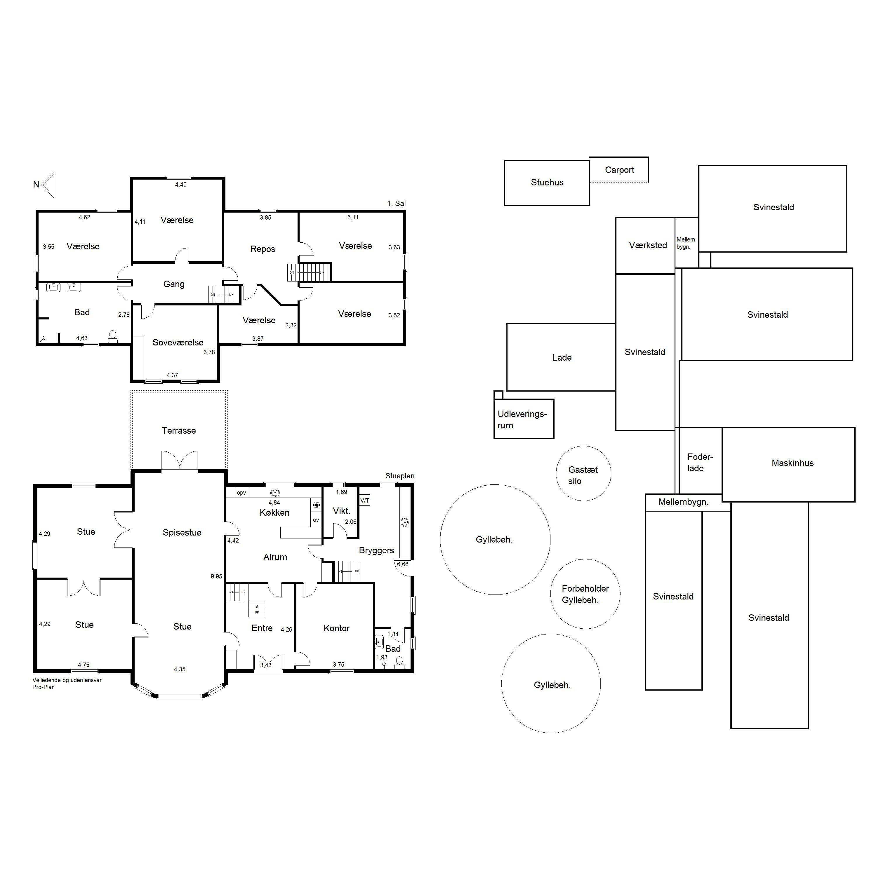 Plantegninger billede af Ørbækvej 88, 5854 Gislev