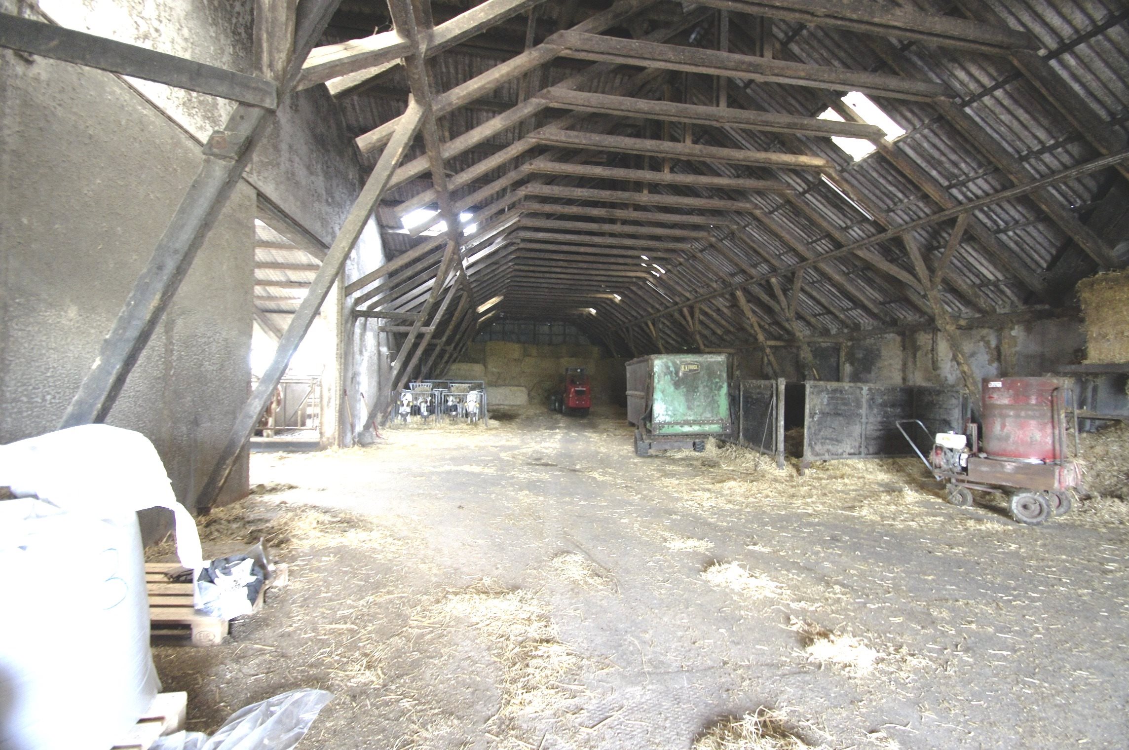 Fremhævet stald billede i fuldskærmstilstand. Billede af Oddevej 150, Klim Odde, 9690 Fjerritslev