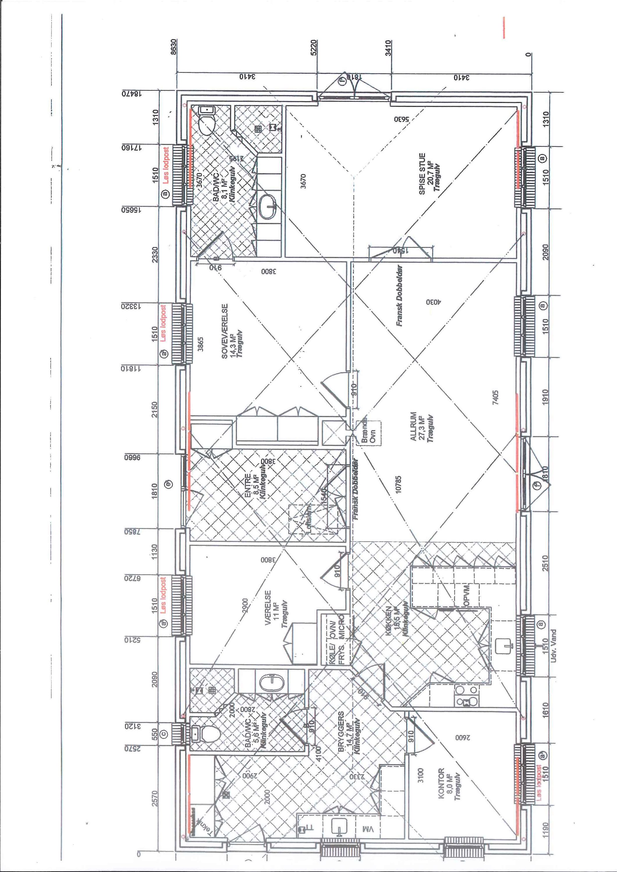 Plantegninger billede af Nykøbingvej 159, Horreby, 4800 Nykøbing F