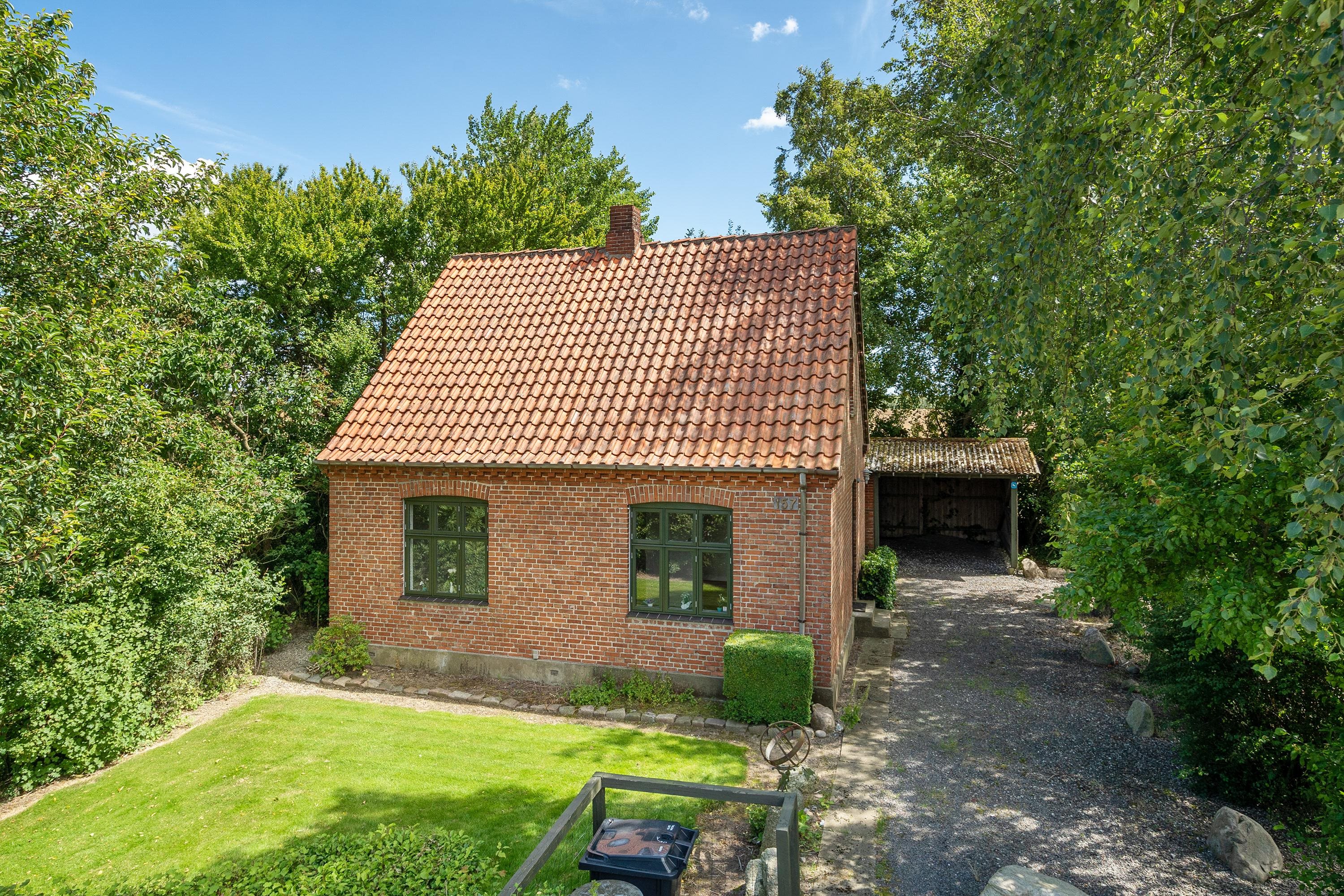 Fremhævet ejendommen billede i fuldskærmstilstand. Billede af Nykøbingvej 159, Horreby, 4800 Nykøbing F